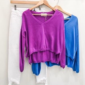 Purple Sweater - NEW with Tags - from Boutique